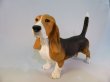 画像2: 英国 ノースライト社製　バセット犬　置物 (2)