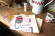 画像1: ティータオル　I'm Slimming Tomorrow 猫 (1)